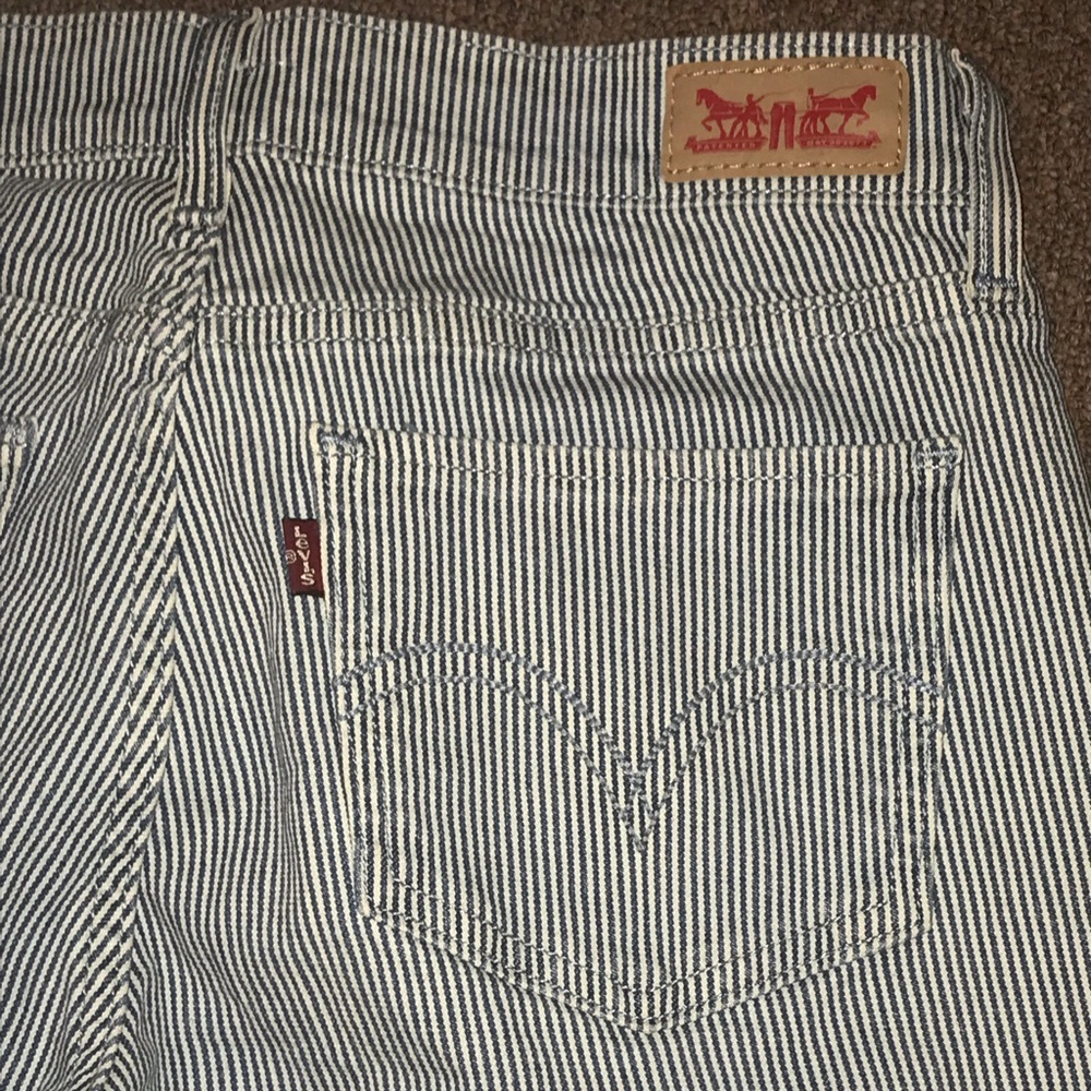 LEVI 524 SUPERLOW STRIPES JEANS